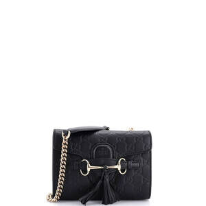 Emily Chain Flap Bag Guccissima Leather #248479G10B